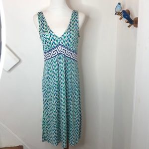 DVF silk dress